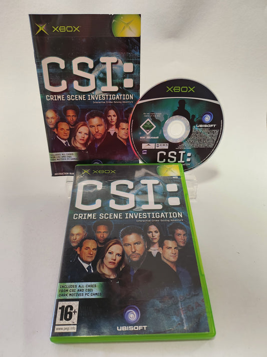CSI: Crime Scene Investigation Xbox Original