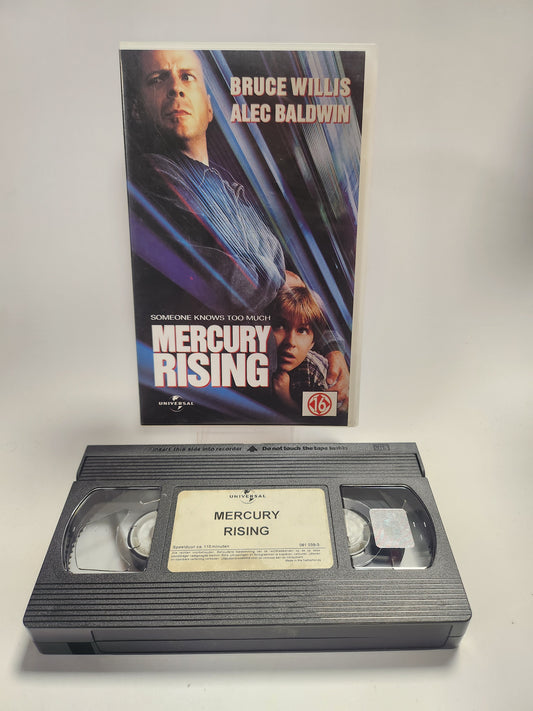 Mercury Rising VHS