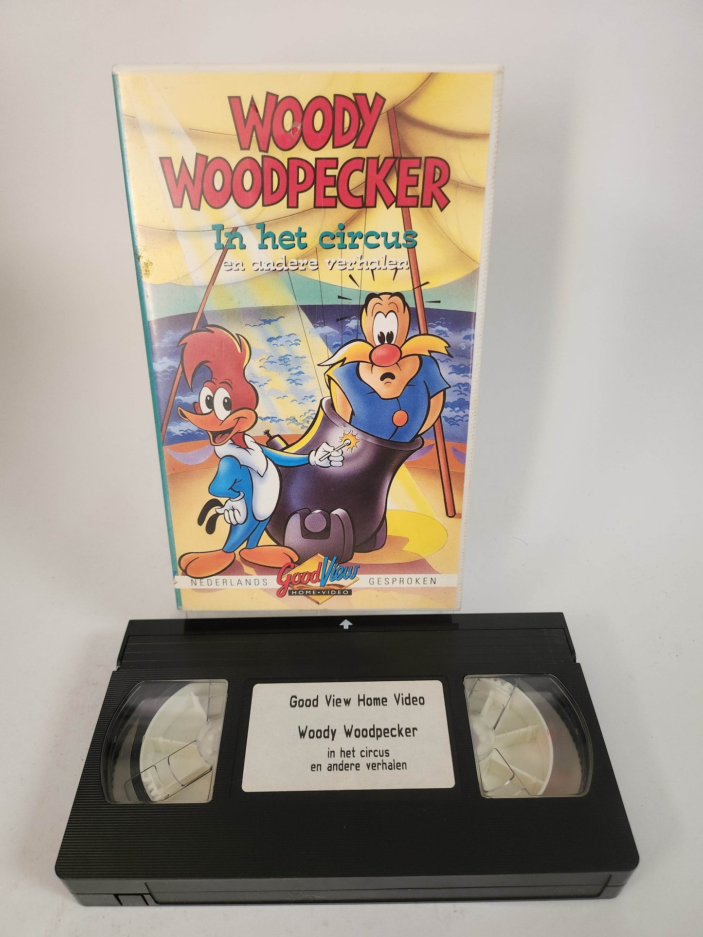 Woody Woodpecker in het Circus VHS Kids - Feniks Gameshop