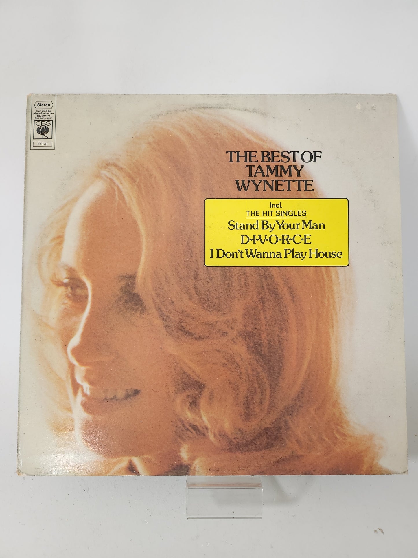 Best of Tammy Wynette LP Vinyl