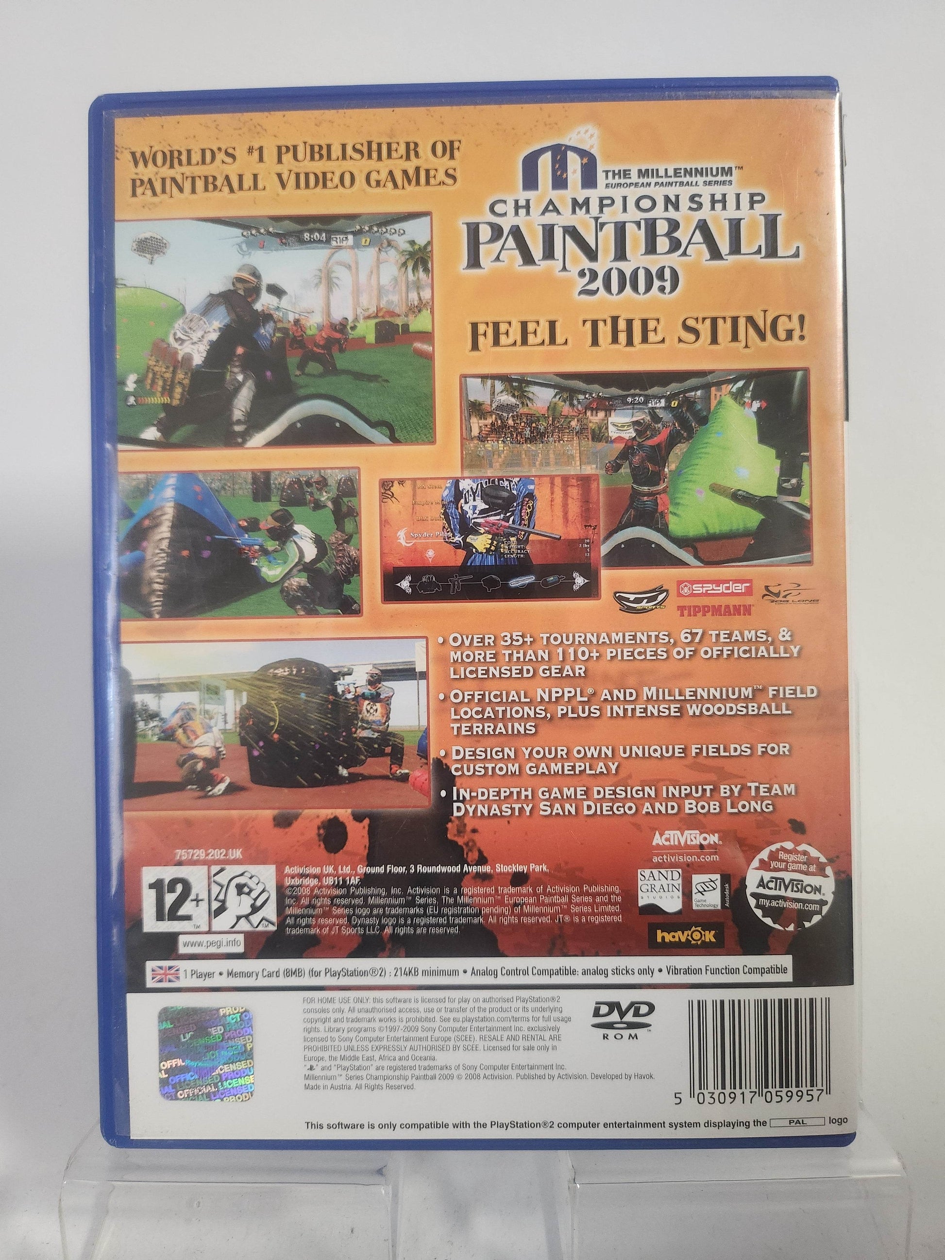 Millennium Championship Paintball 2009 Playstation 2 - Feniks Gameshop