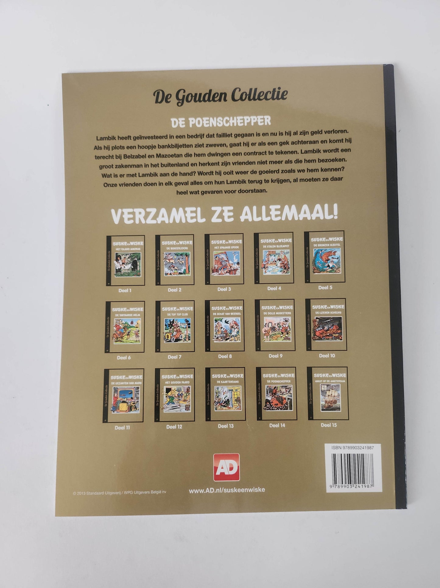 14: Gouden Collectie: de Poenschepper Suske en Wiske - Feniks Gameshop
