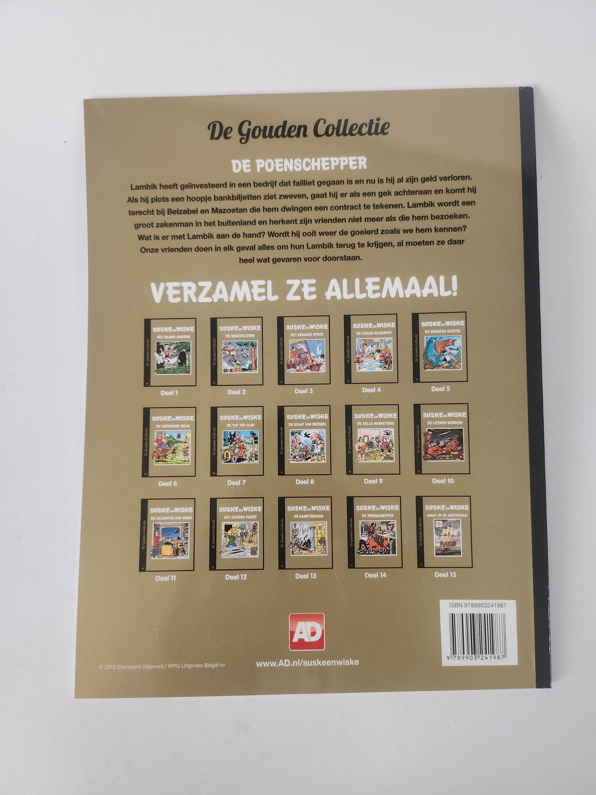 14: Gouden Collectie: de Poenschepper Suske en Wiske - Feniks Gameshop