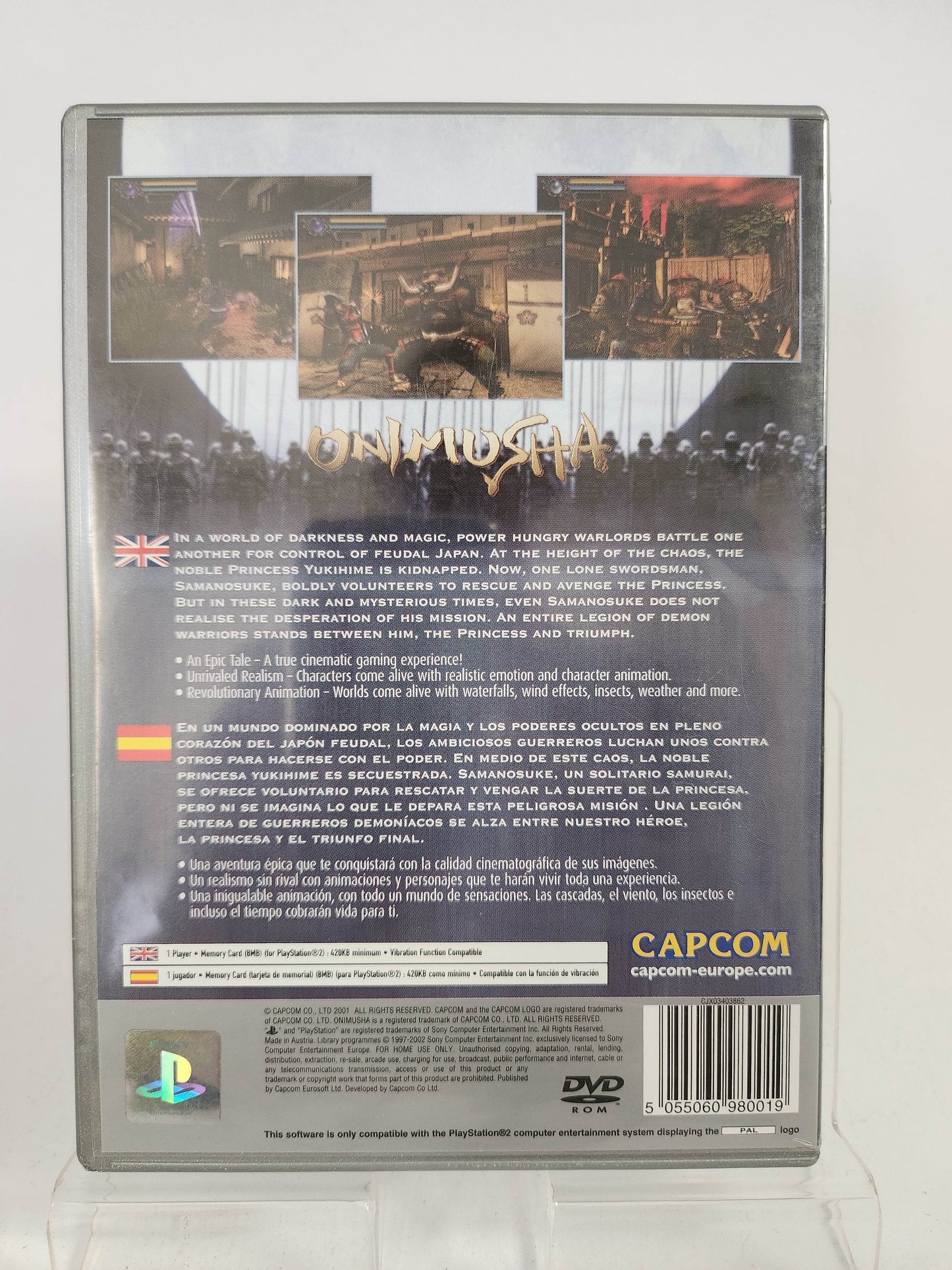 Onimusha Warlords Platinum Edition Playstation 2 - Feniks Gameshop