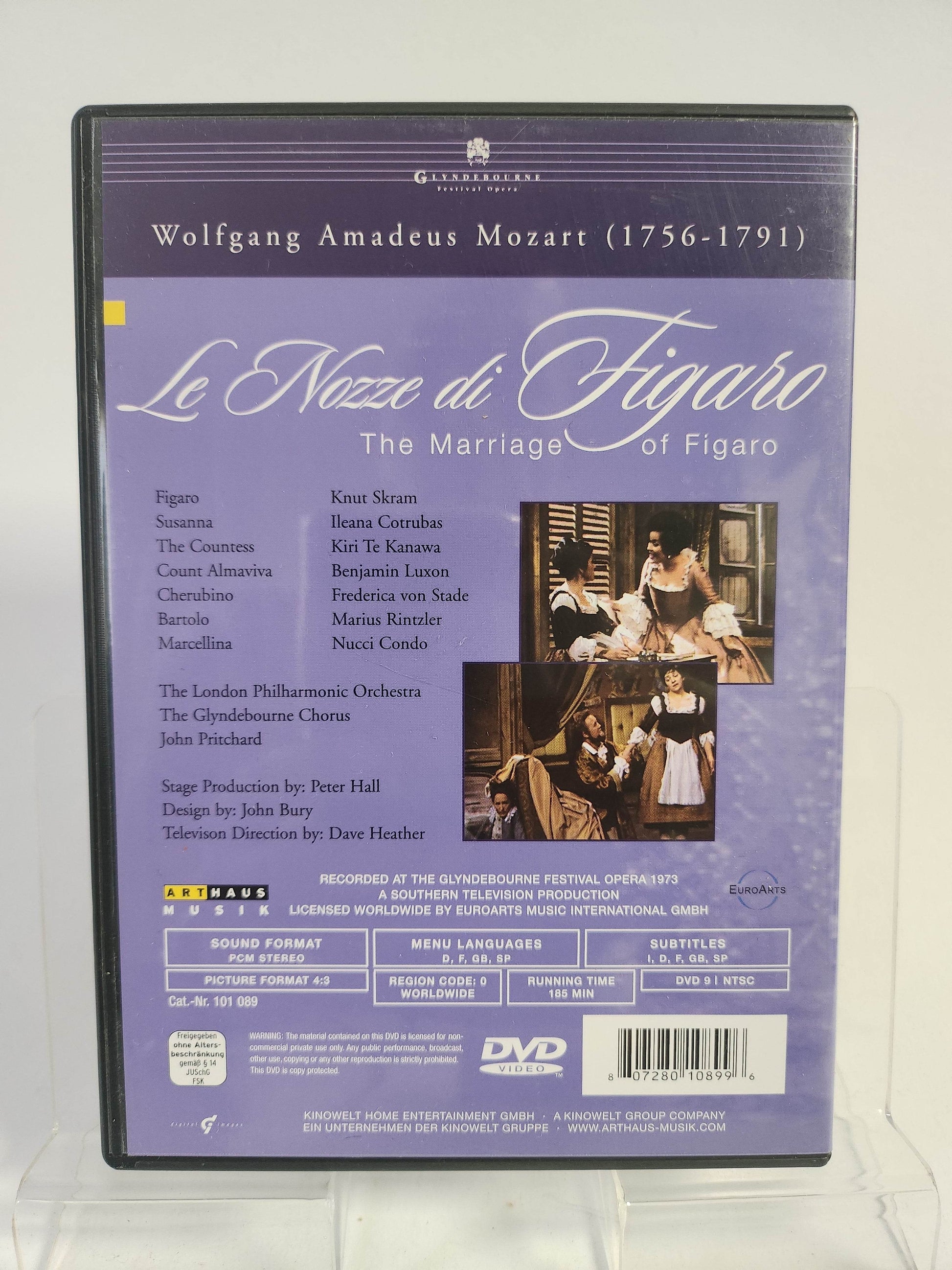 Mozart: Le Nozze di Figaro DVD Muziek - Feniks Gameshop