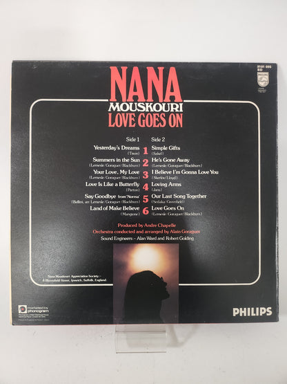 Nana Mouskouri: Love goes On LP Vinyl