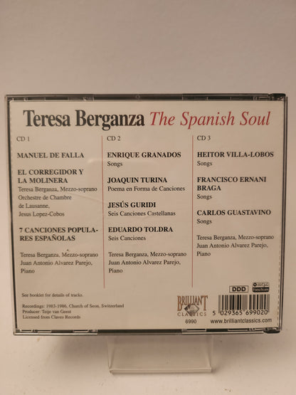 Teresa Bergsnza: The Spanish Soul CD