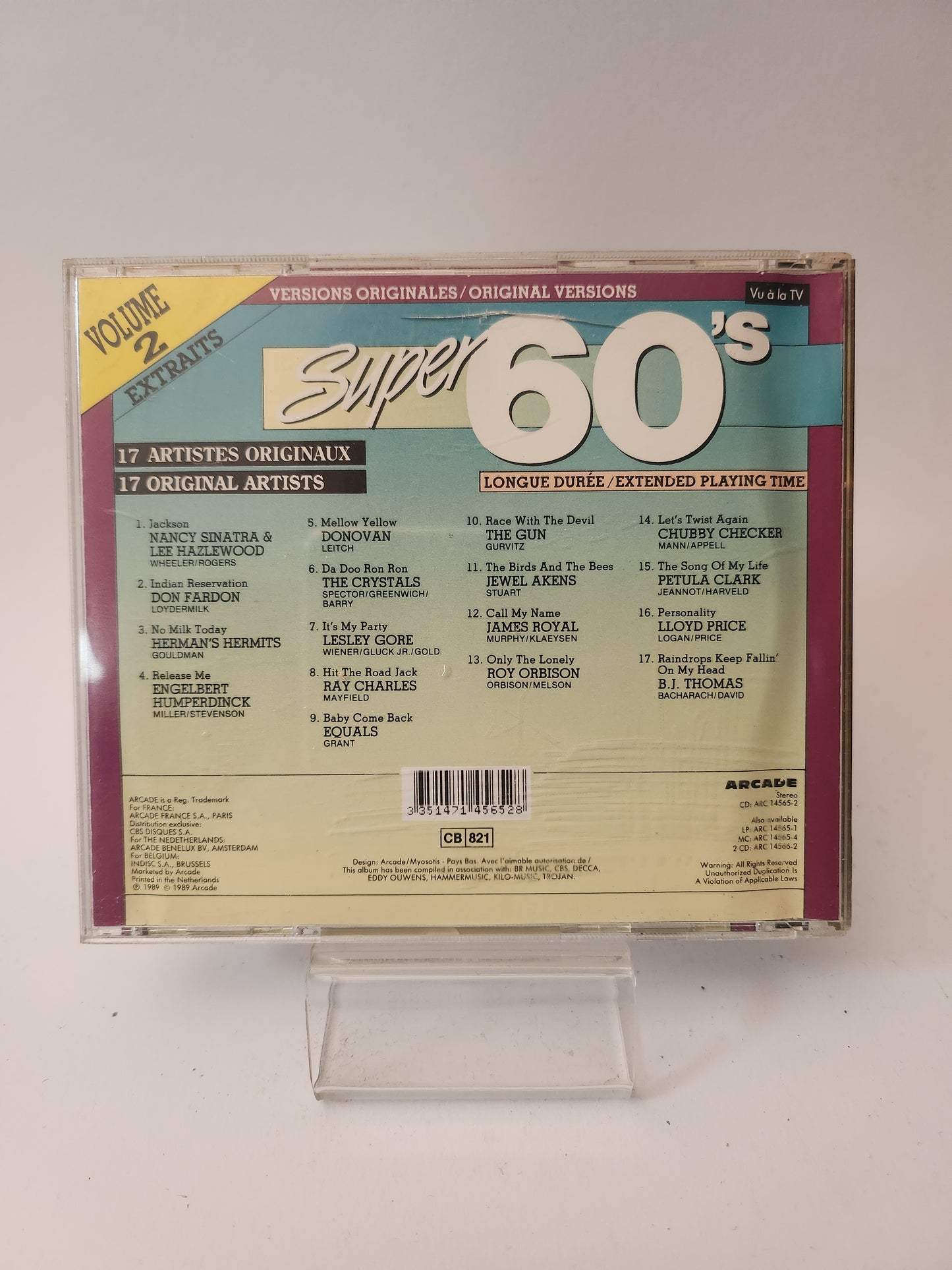Super 60's Volume 2 CD