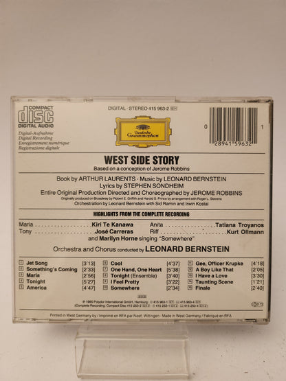 Leonard Bernstein conducts West Side Story CD