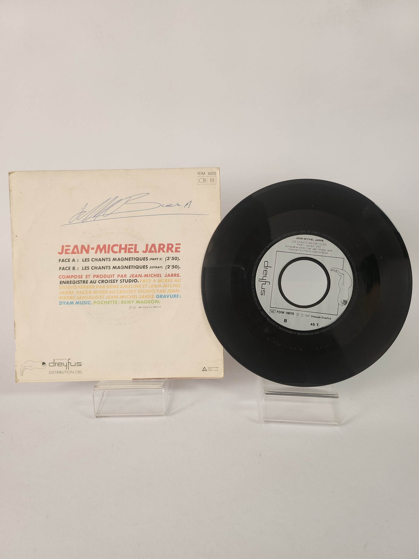 Jean Michel Jarre: Les Chants Magnetiques Single Vinyl - Feniks Gameshop