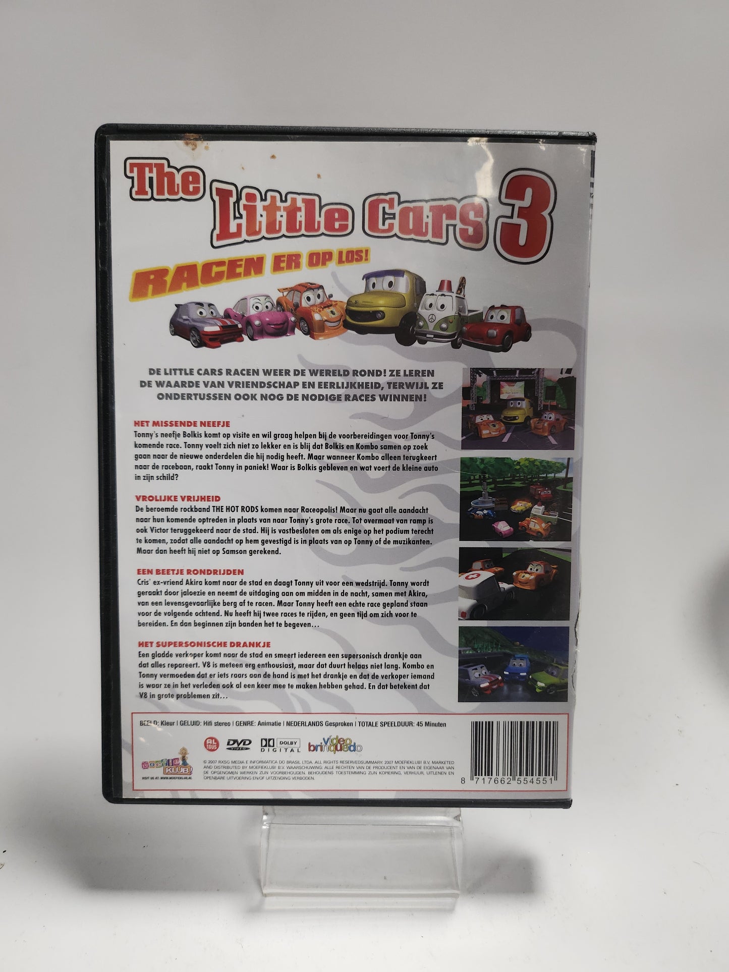 Little Cars 3: Racen er op los Dvd Kids