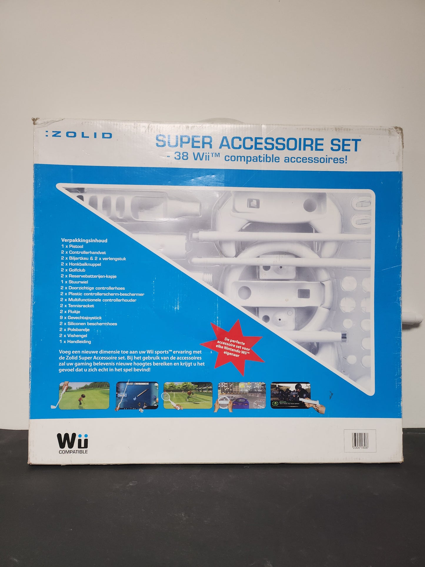Zolid 38 delige Super Accessoire Set Nintendo Wii