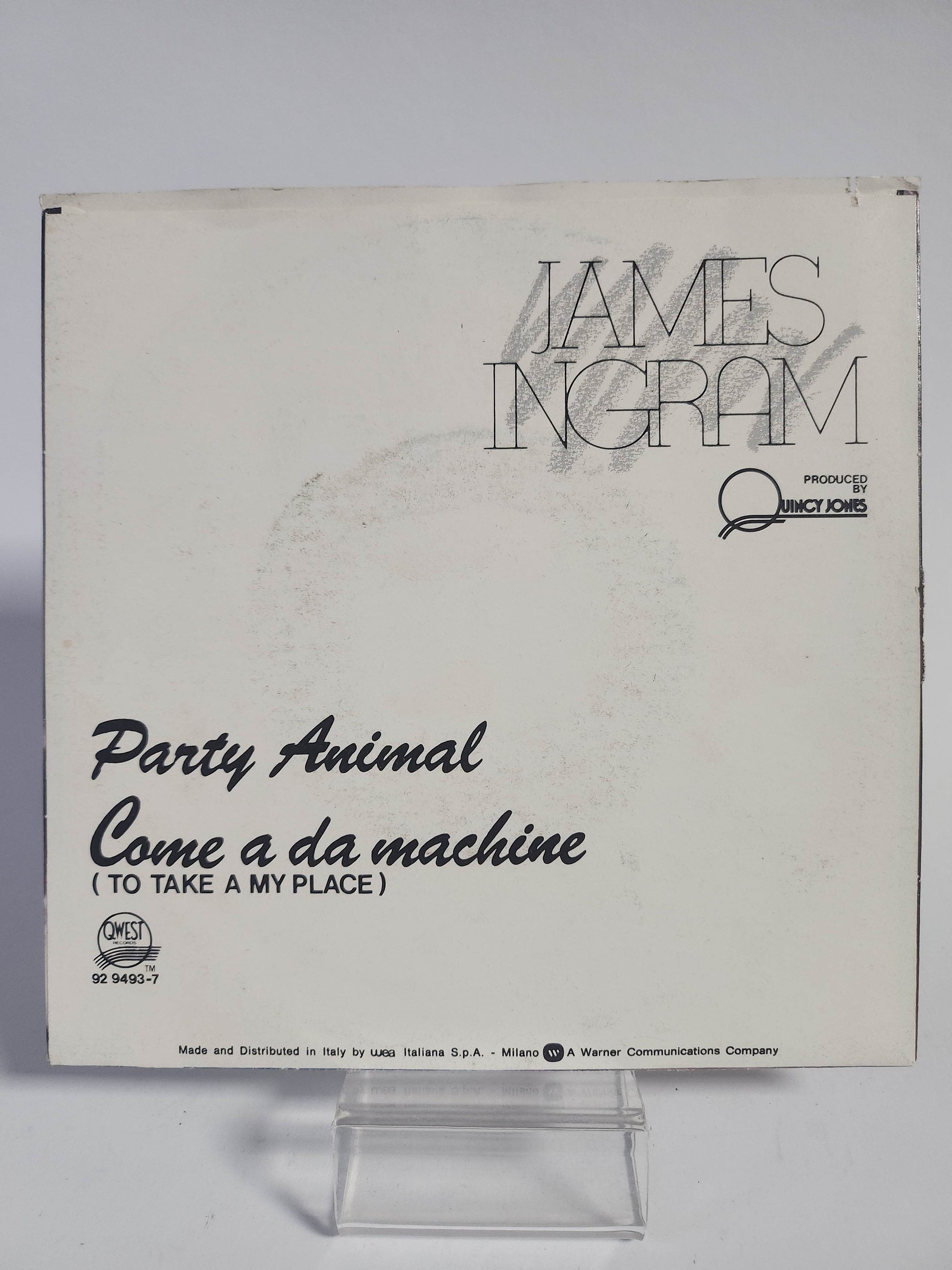 James Ingram: Party Animal Single Vinyl - Feniks Gameshop