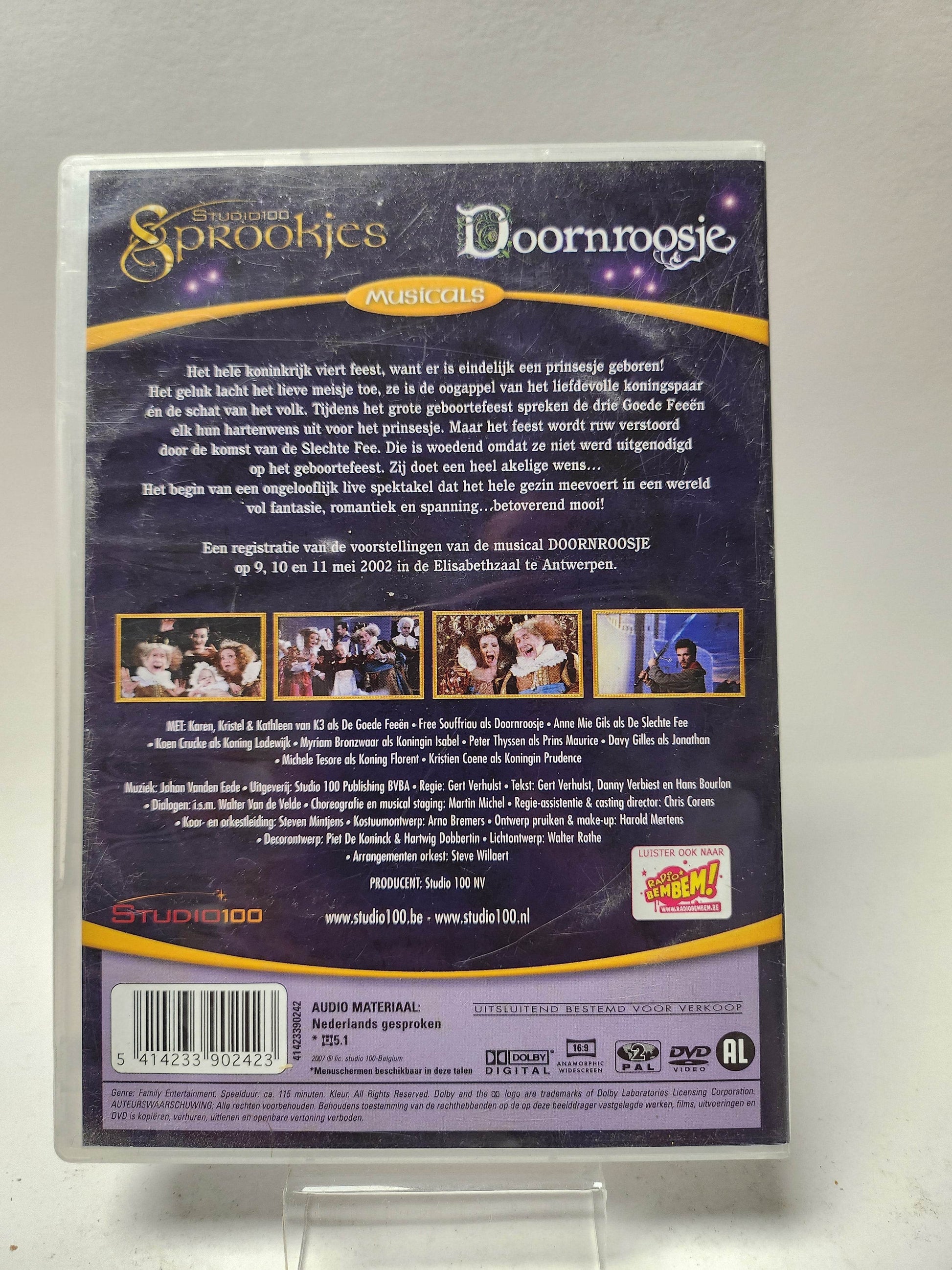 Doornroosje Musical met K3 DVD - Feniks Gameshop