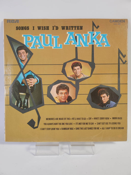 Paul Anka: Song I Wish I'd Written LP Vinyl - Feniks Gameshop