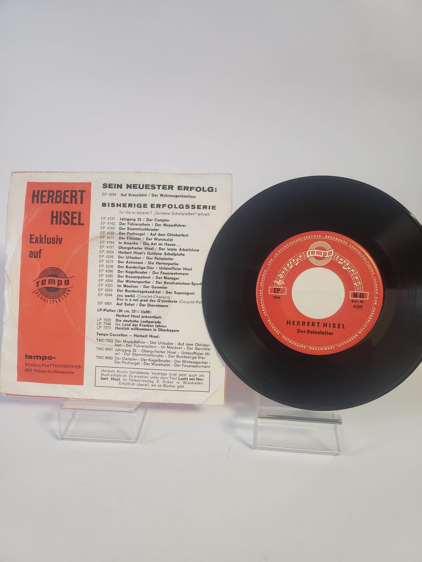 Herbert Hisel: Der Urlauber Single Vinyl - Feniks Gameshop