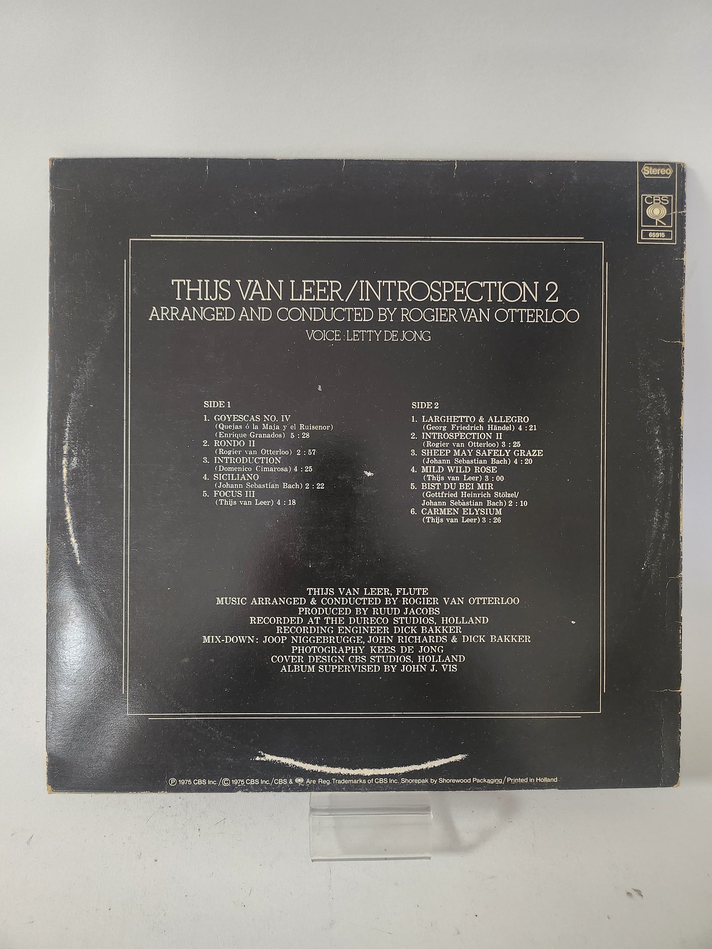 Thijs van Leer: Introspection 2 LP Vinyl