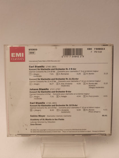 Johann & Carl Stamitz CD