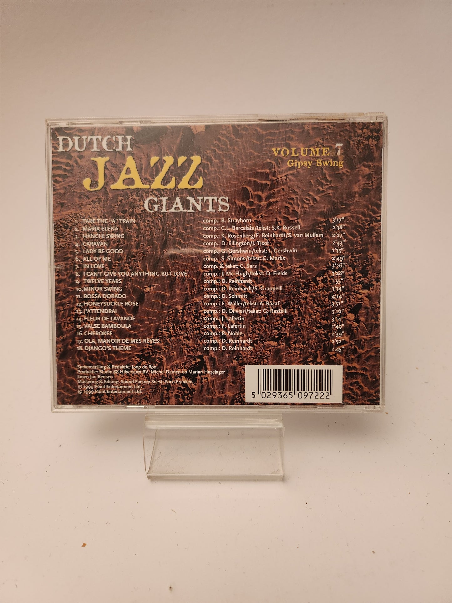 Dutch Jazz Giants Volume 7 CD