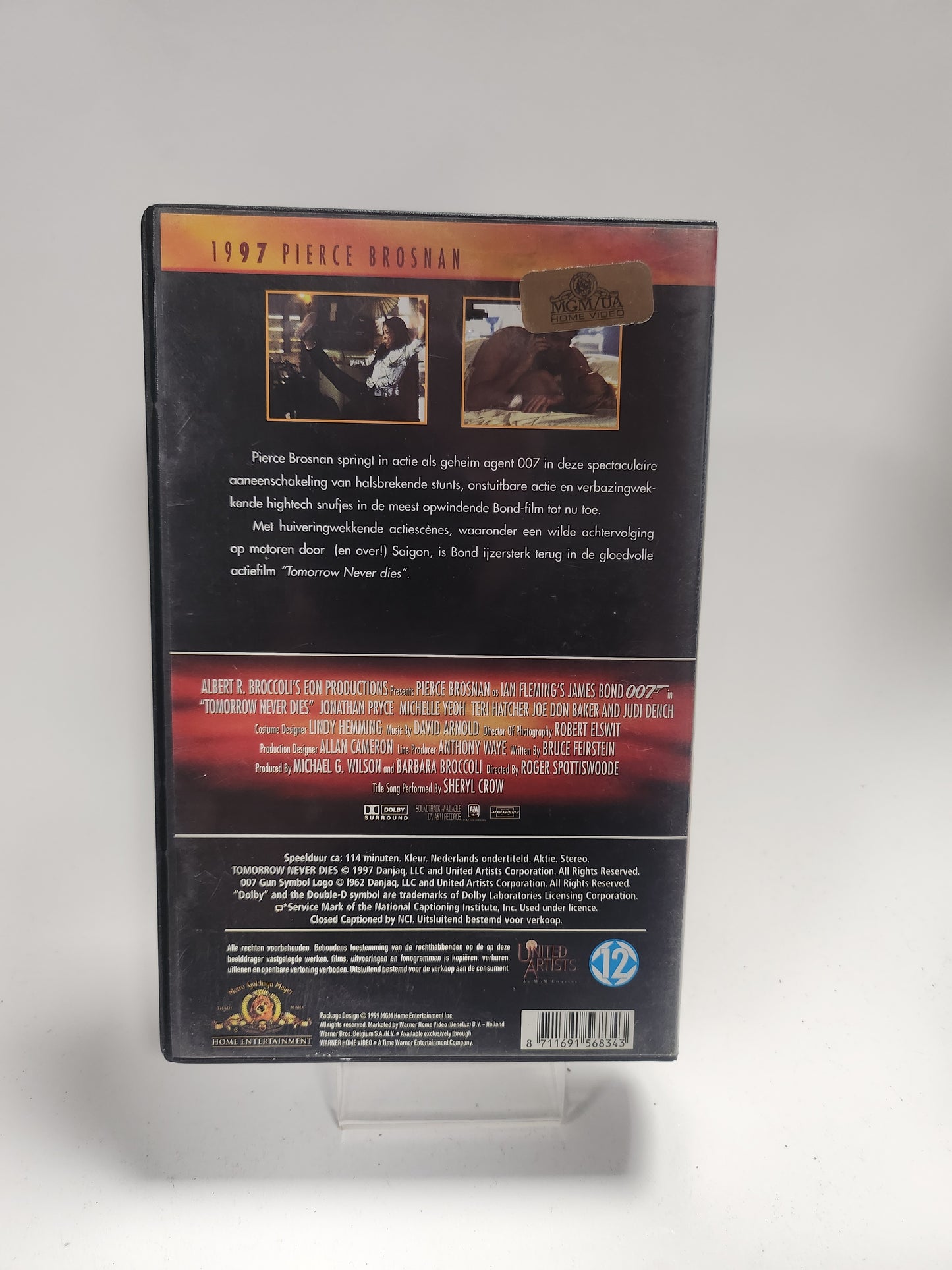 007 Tomorrow Never Dies VHS