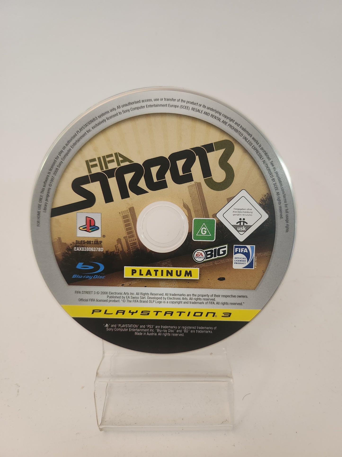 Fifa Street 3 Platinum (Disc Only) PlayStation 3