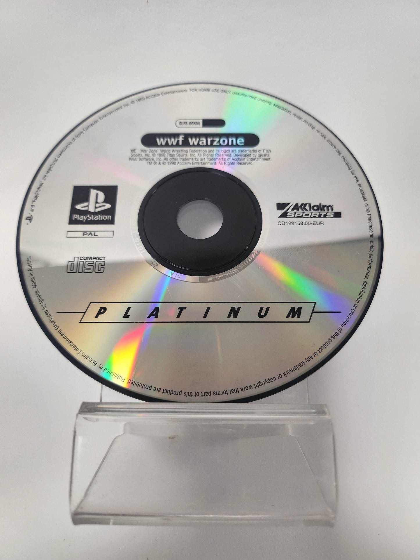 WWF War Zone Platinum (Disc Only) PlayStation 1 - Feniks Gameshop