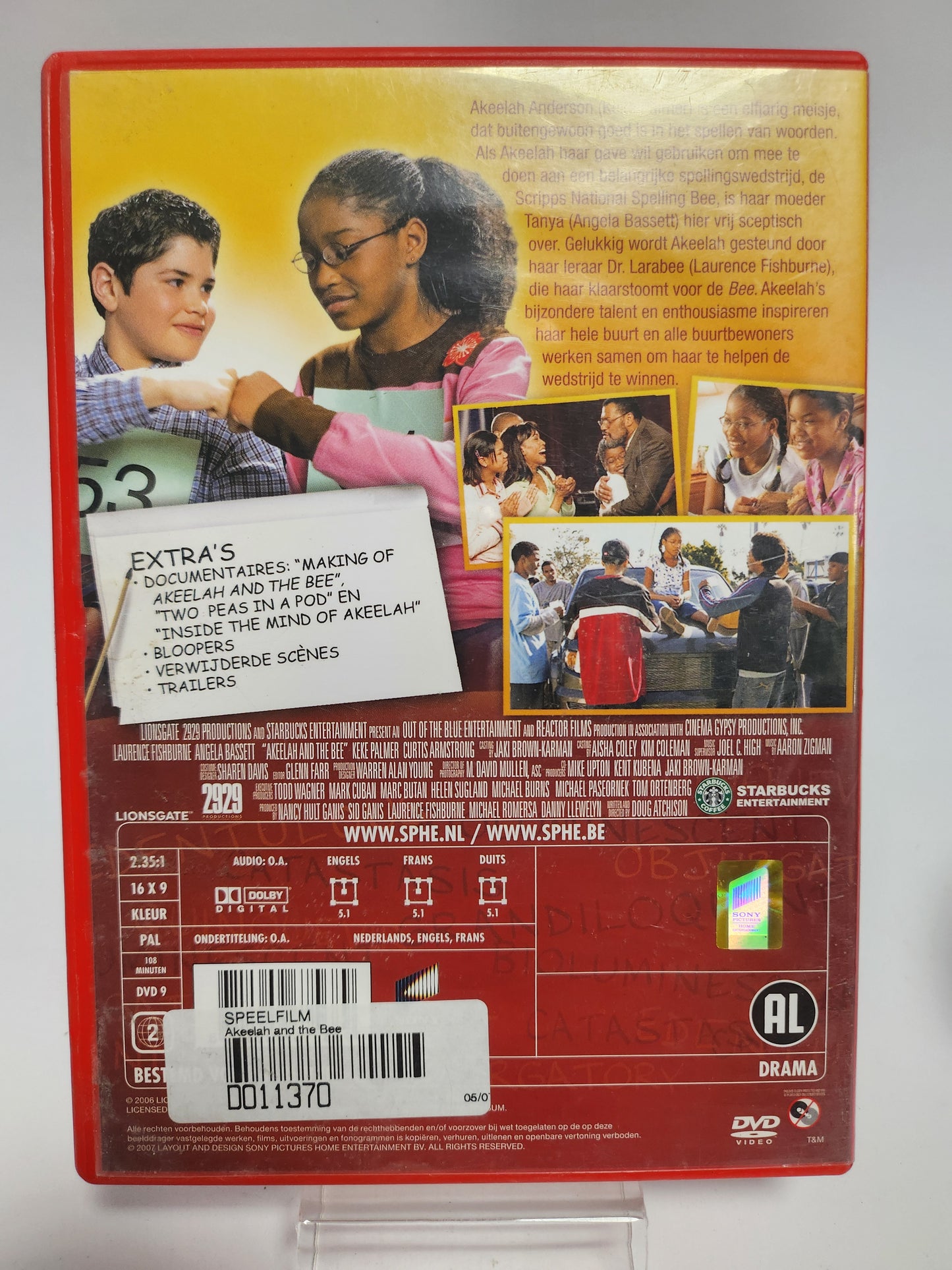 Akeelah and the Bee Dvd Kids