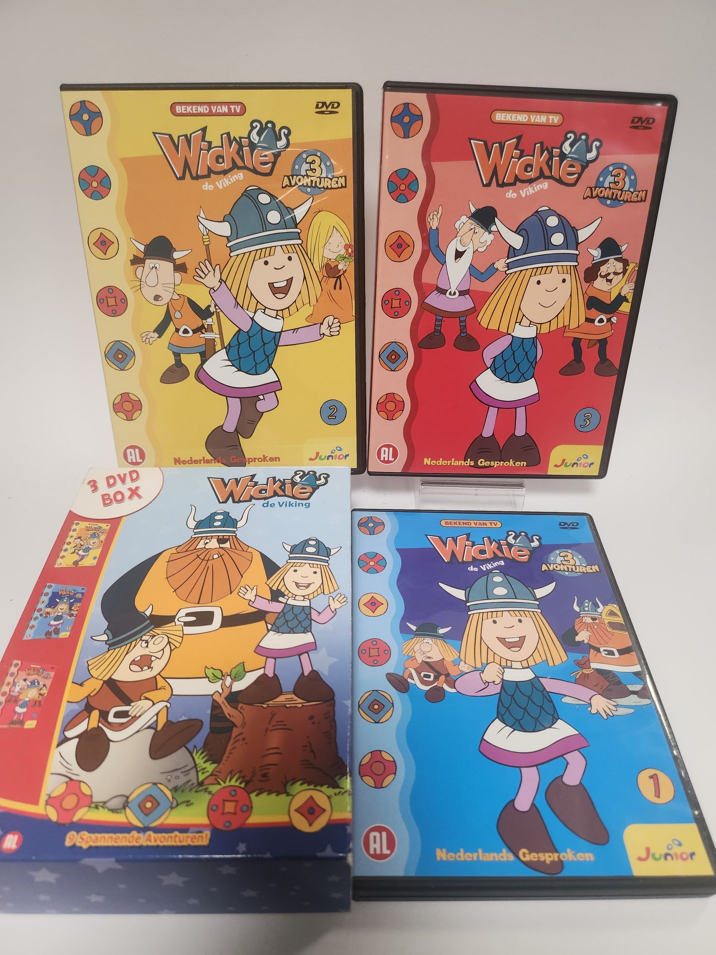 Wickie de Viking 3 DVD Box Kids