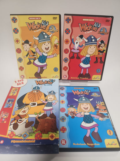 Wickie de Viking 3 DVD Box Kids