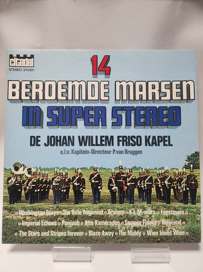 14 Beroemde Marsen in Super Stereo LP Vinyl