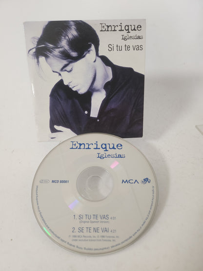 Enrique Iglesais: Si Tu Te Vas CD Single