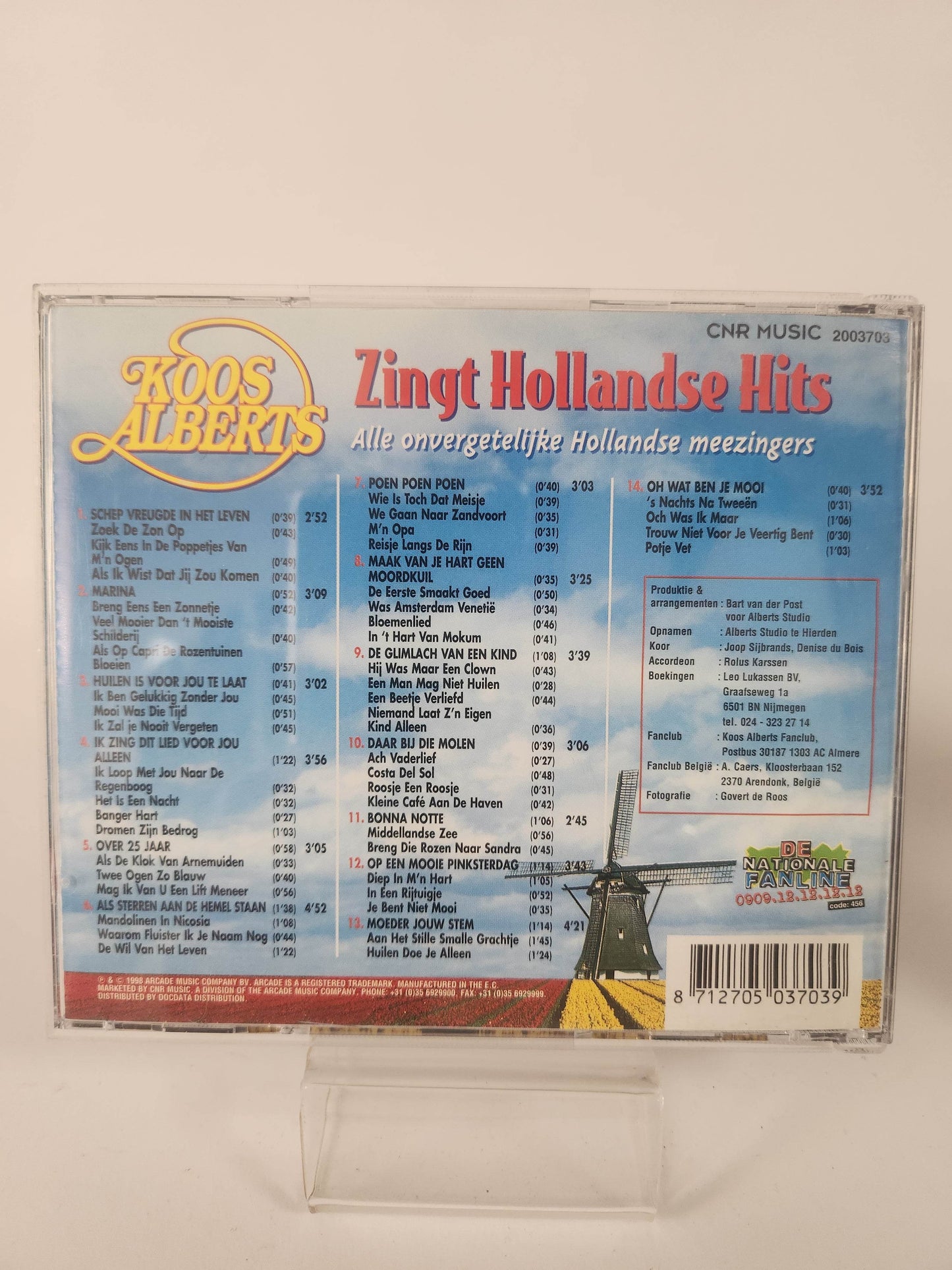Koos Alberts: Zingt Hollandse Hits CD - Feniks Gameshop