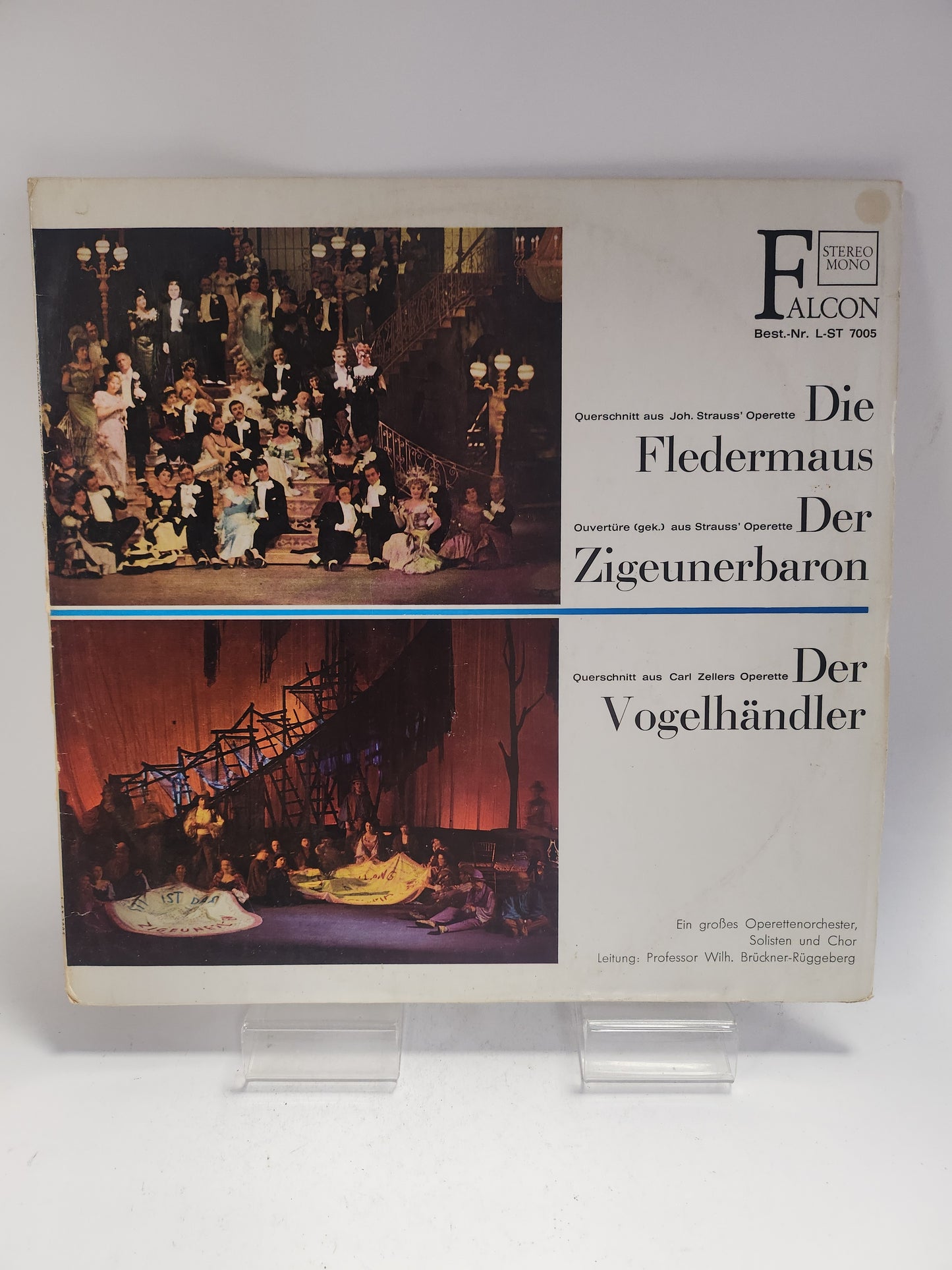 Fledermaus/Vogelhändler ouverture Der Zigeunerbaron LP Vinyl
