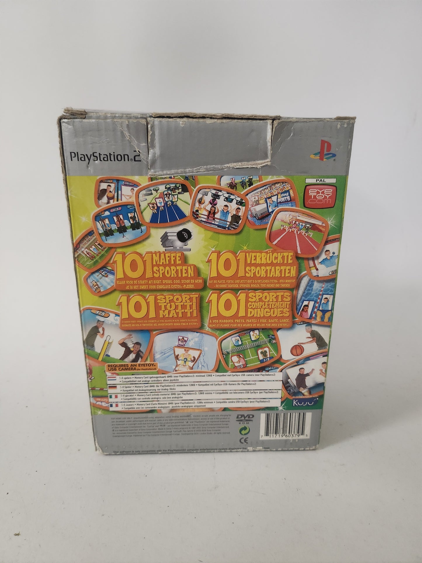 Eyetoy Play Sports Platinum Boxed Playstation 2