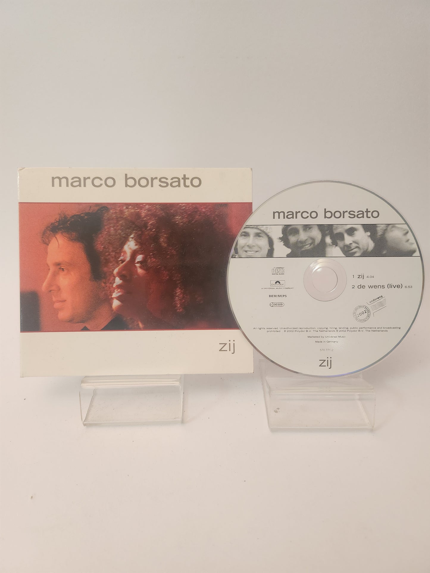 Marco Borsato: Zij CD Single