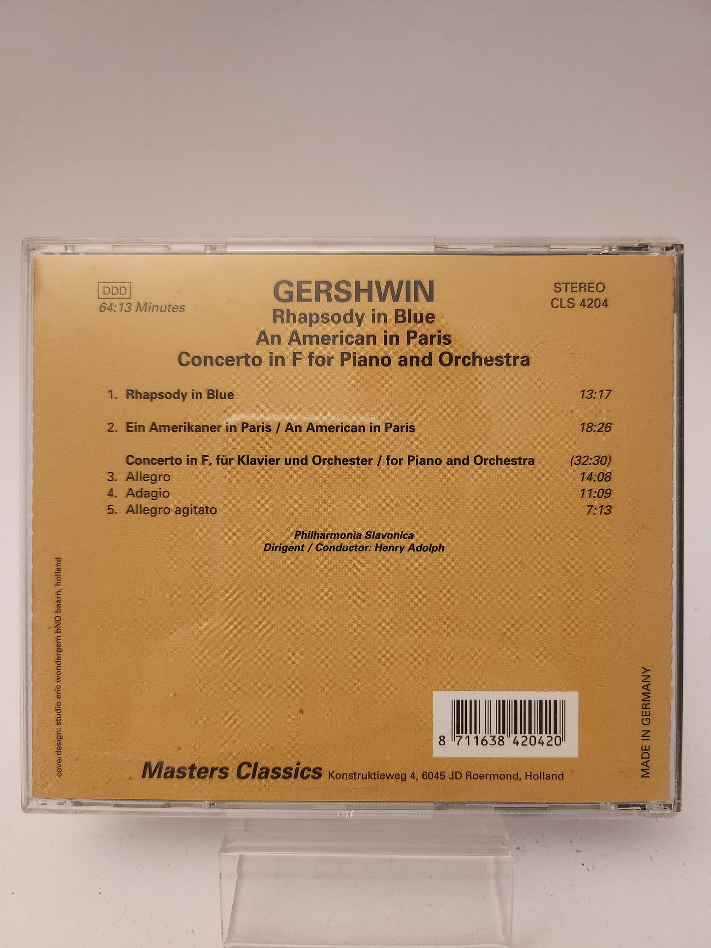 Gershwin CD