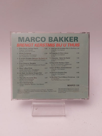 Marco Bakker brengt Kerstmis bij u Thuis CD
