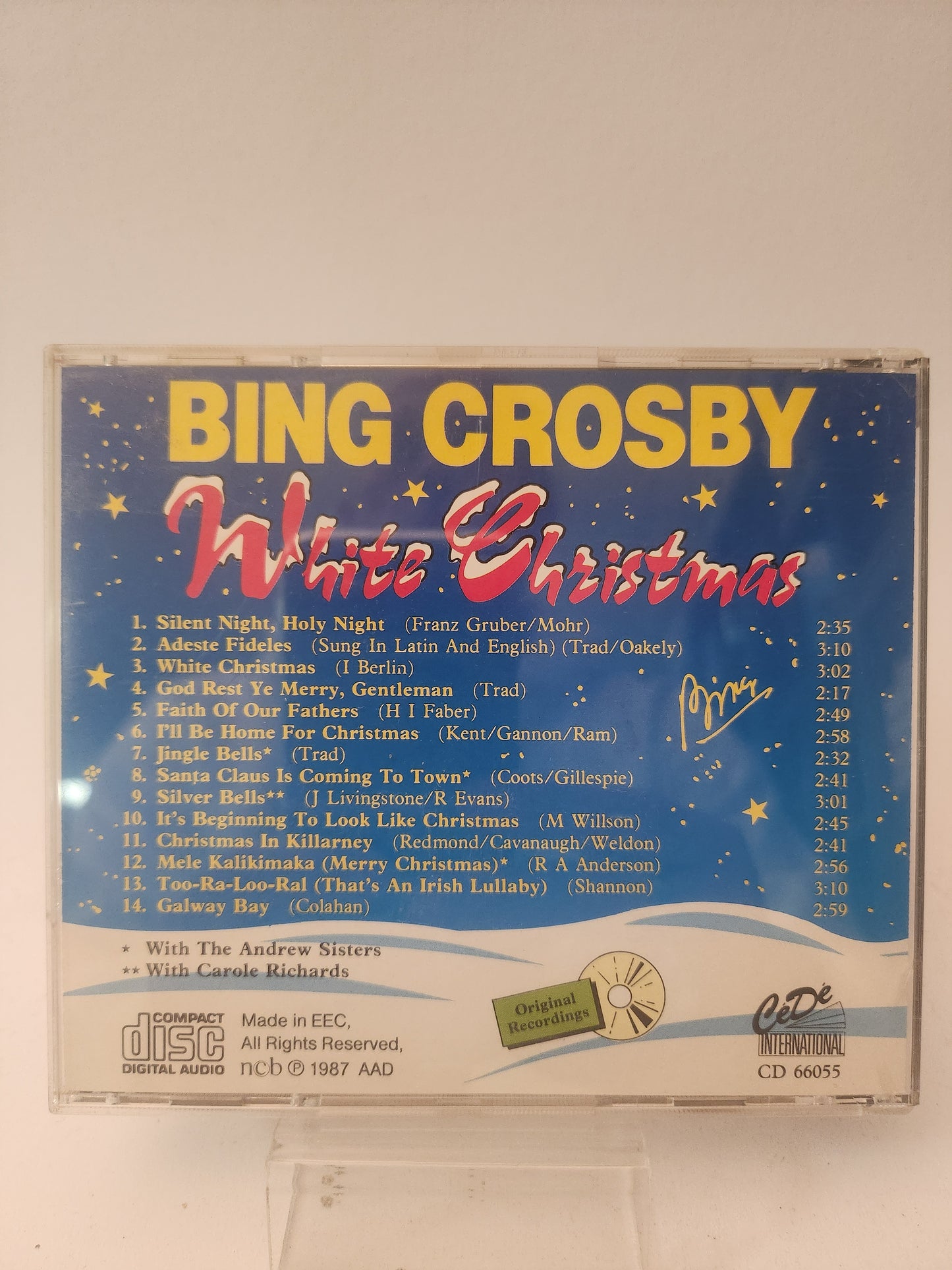 Bing Crosby: White Christmas CD