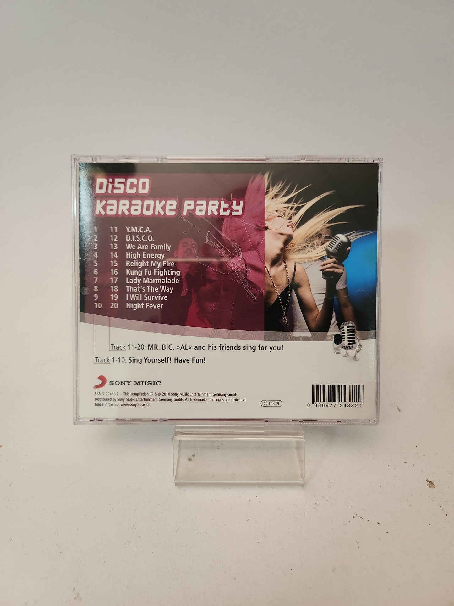 Disco Karaoke Party CD