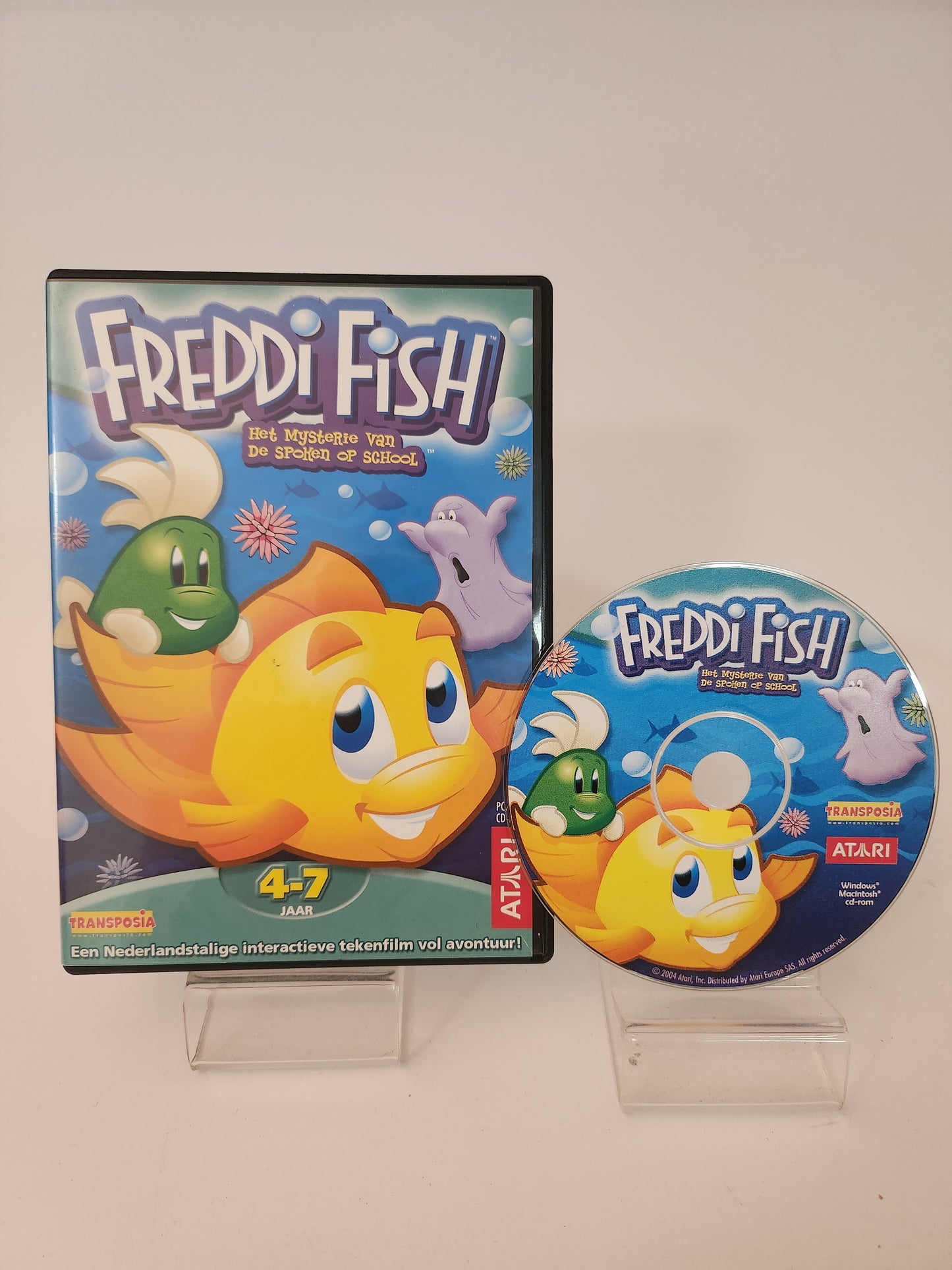 Freddie Fish: het Mysterie van de Spoken op School Dvd Kids