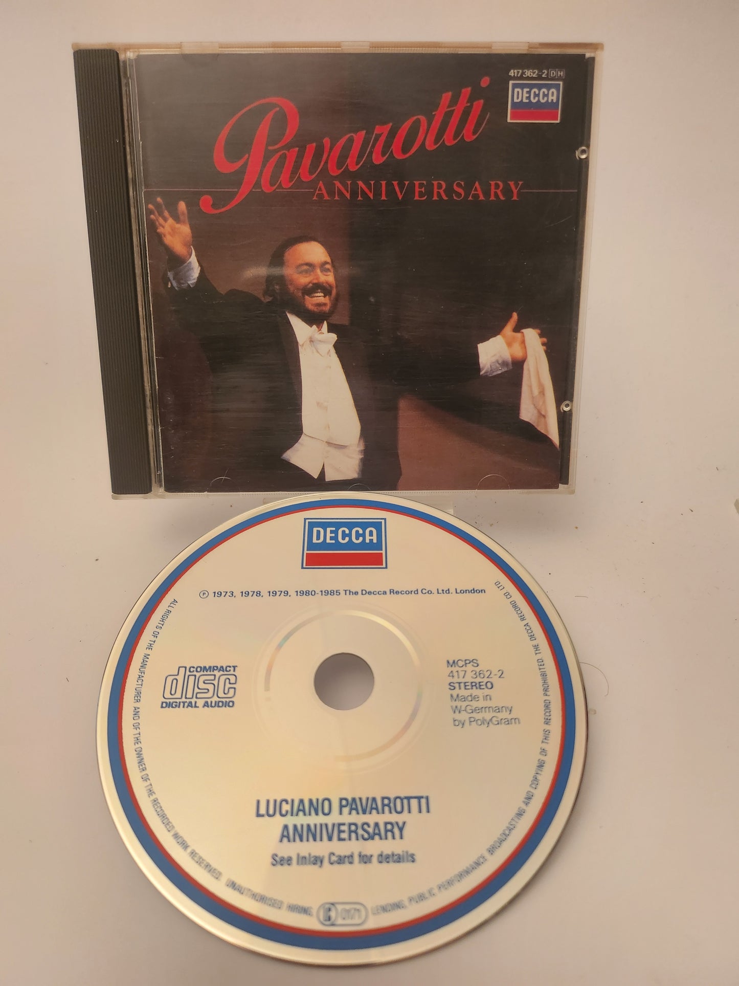 Luciano Pavarotti: Anniversary CD