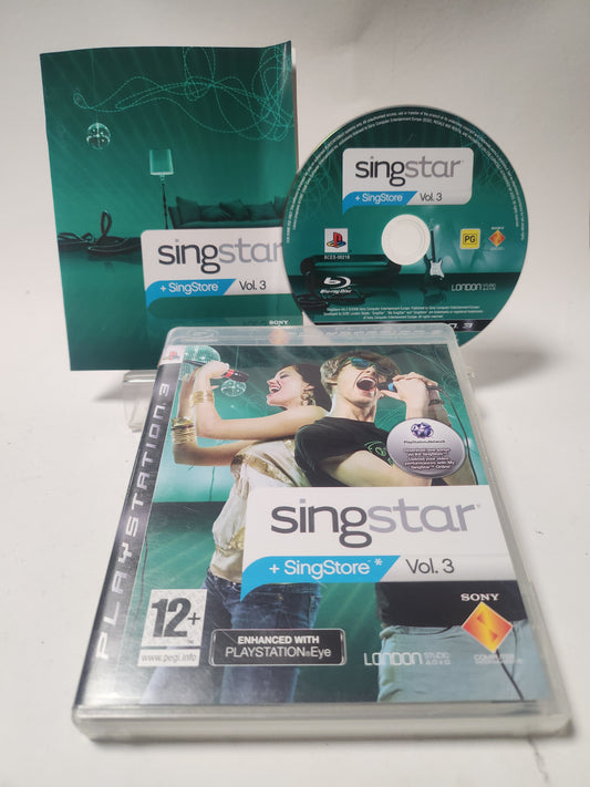SingStar Volume 3 PlayStation 3
