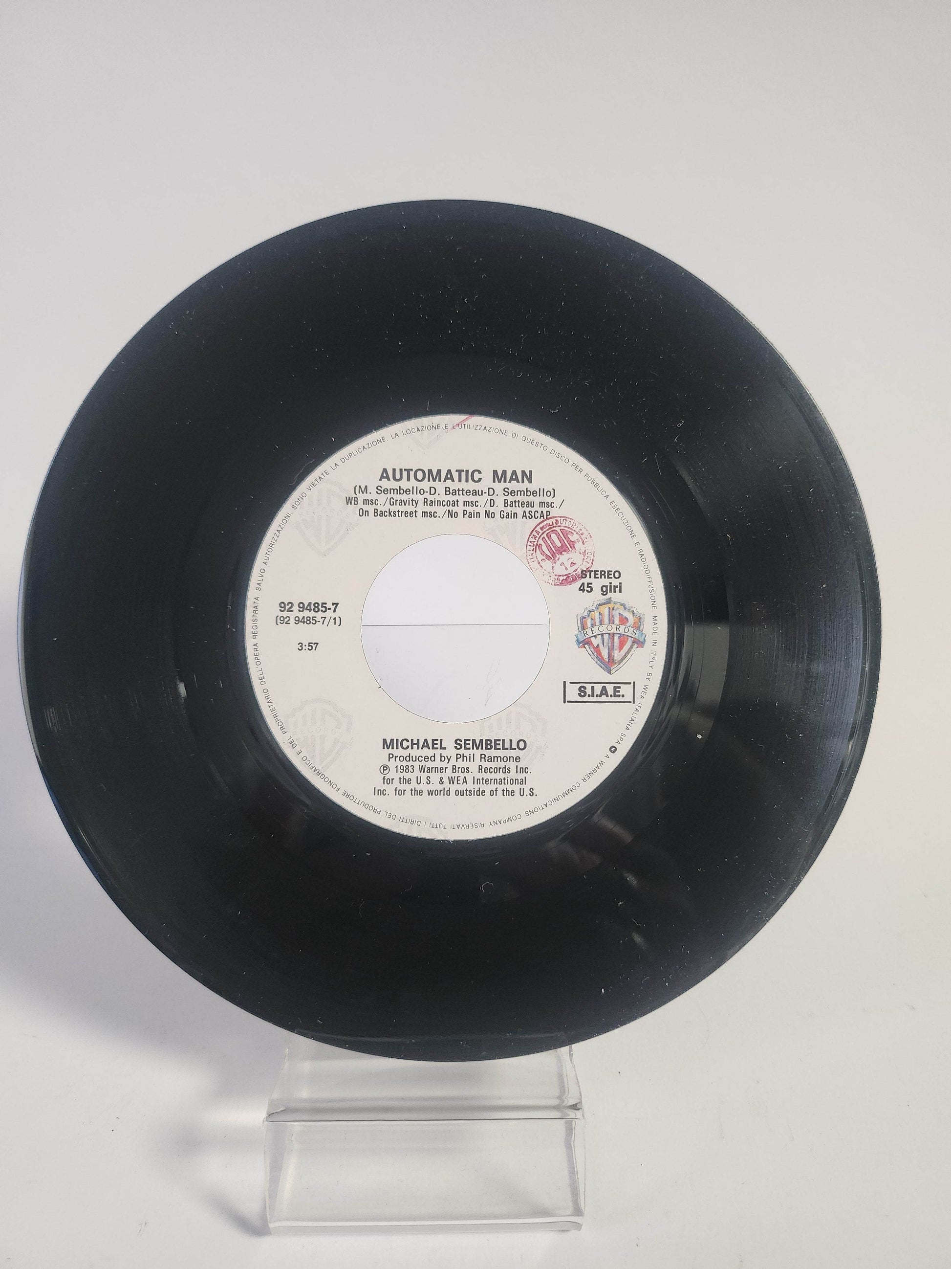 Michael Sembello: Automatic Man Single Vinyl - Feniks Gameshop