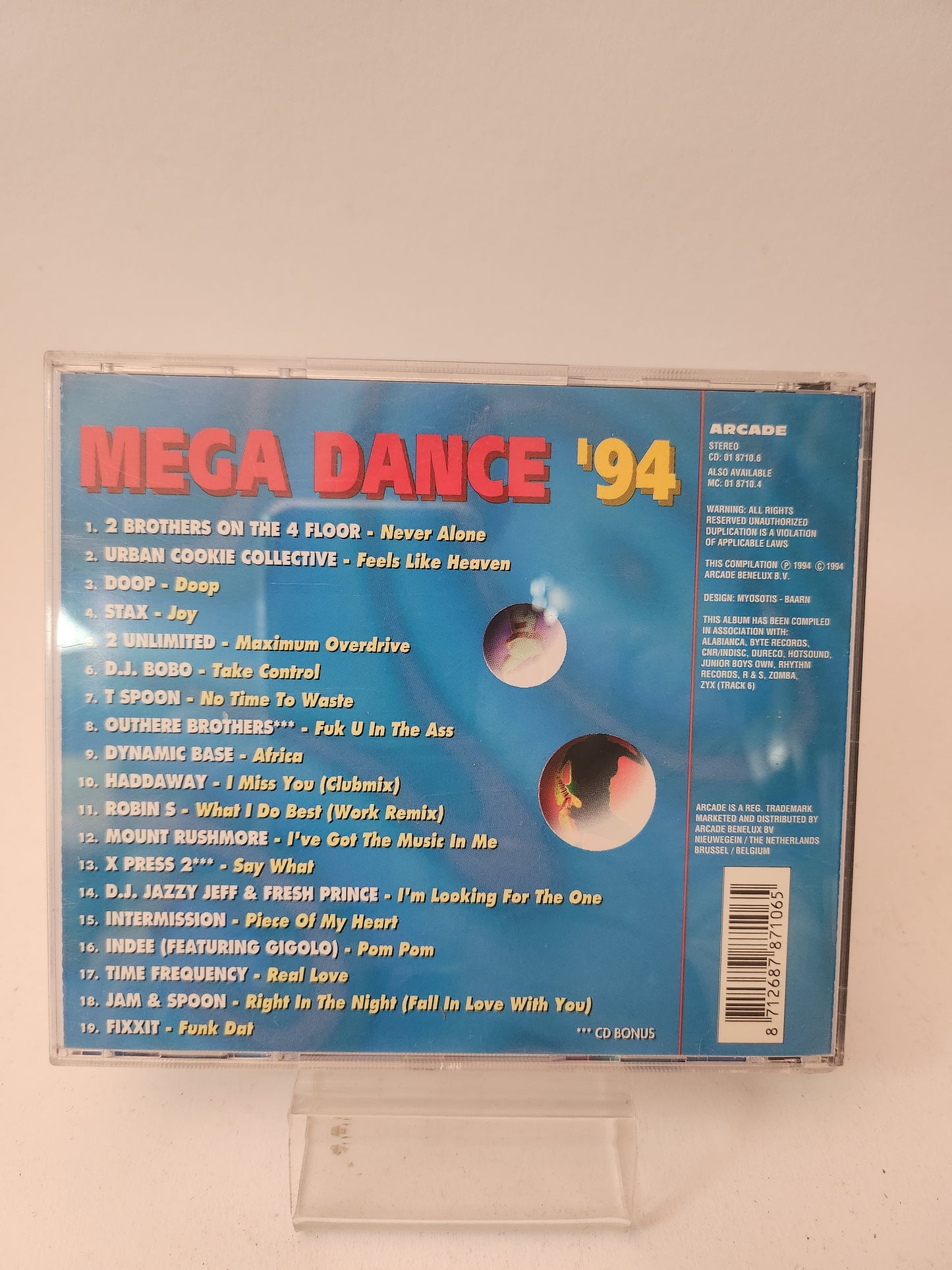 Mega Dance '94 CD