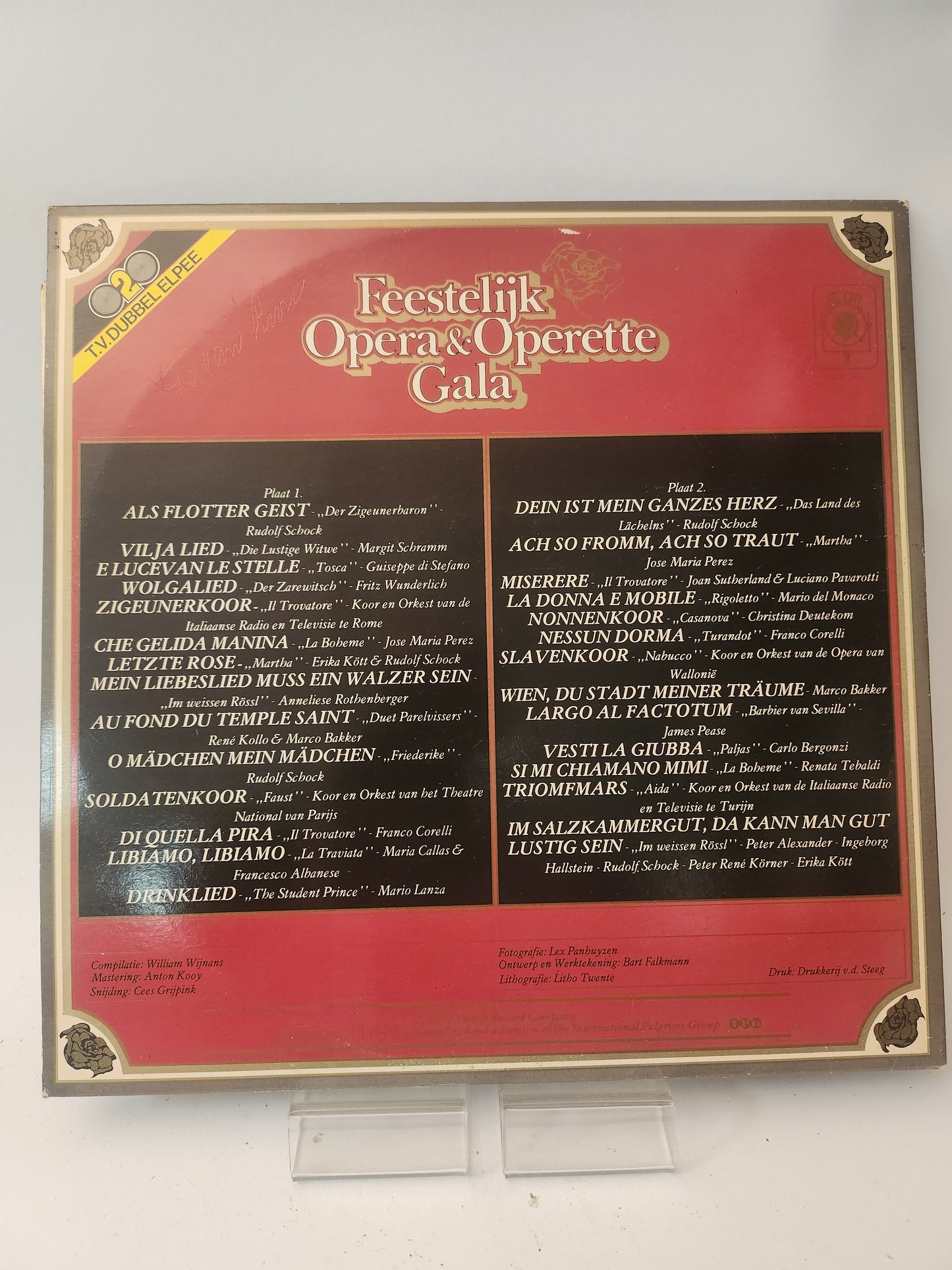 Feestelijke Opera & Operette Gala Dubbel LP Vinyl