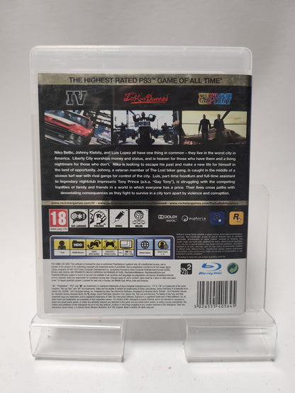 Grand Theft Auto IV & Episodes From Liberty City the Complete Edition Playstation 3