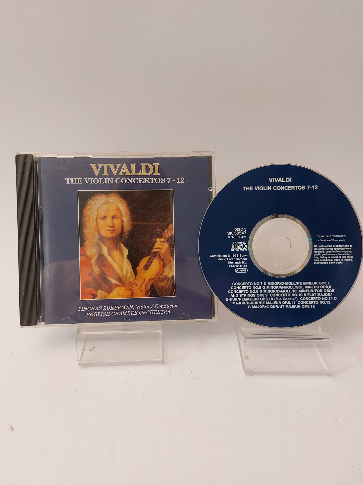 Vivaldi: the Violin Concertos 7-12 CD