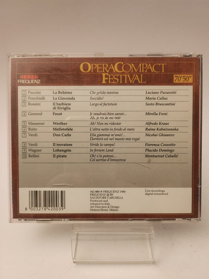 Opera Compact Festival CD