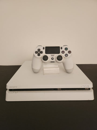 PlayStation 4 500GB Glacier White met Witte DualShock 4 Controller