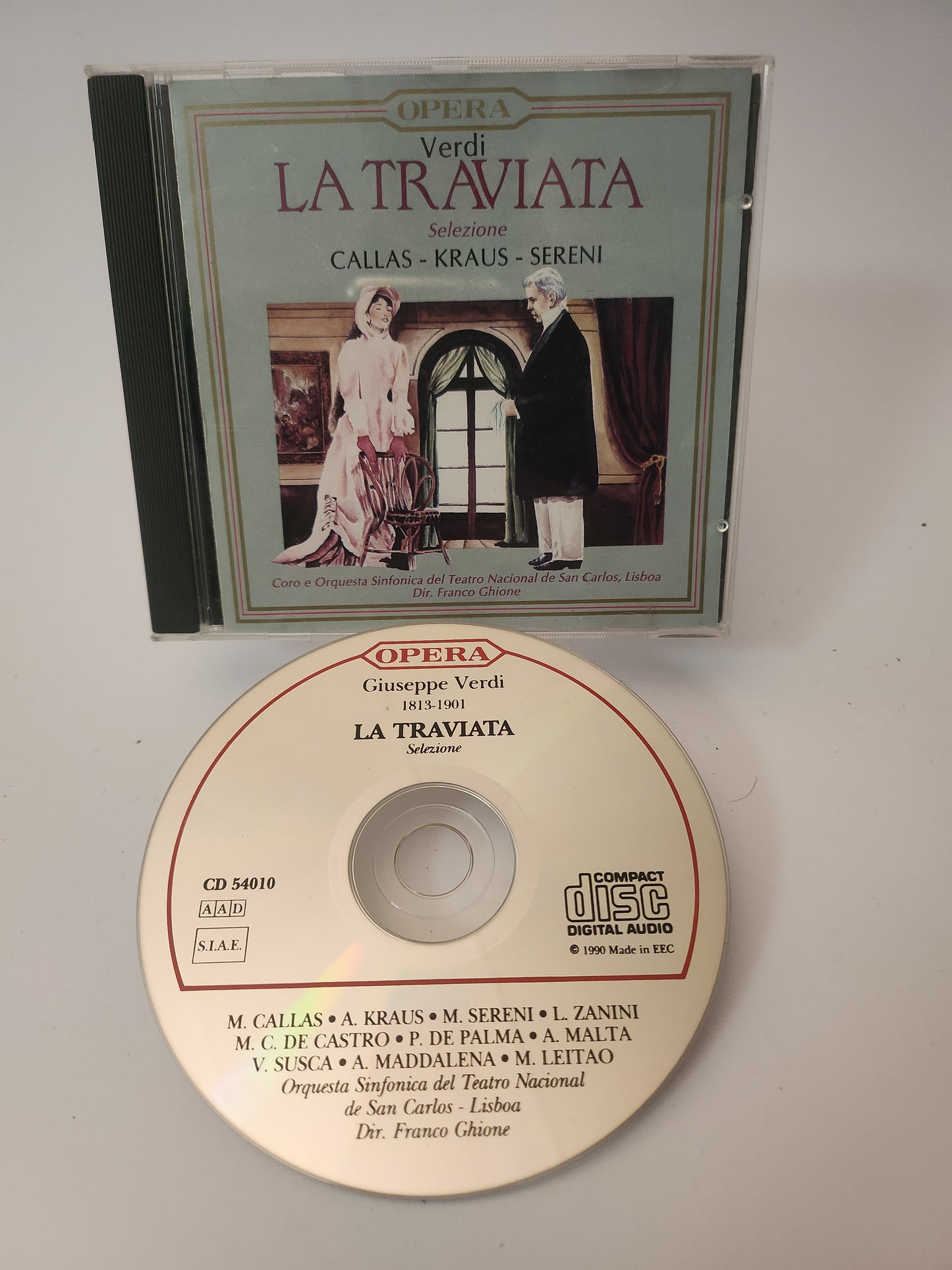 Opera Giuseppe Verdi: La Traviata CD